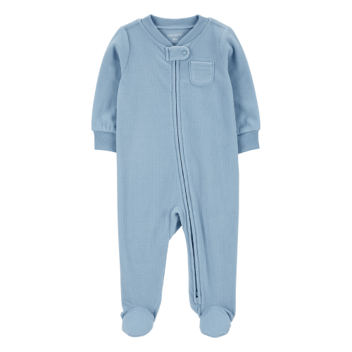 Baby Zip-Up Fleece Sleep & Play Pajamas - Carter's | Carter's