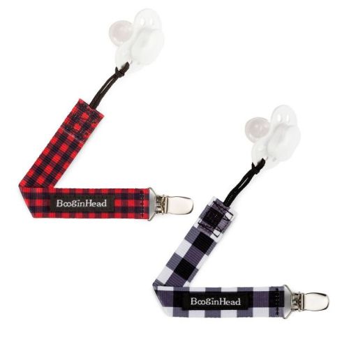 Booginhead 2pk Pacigrip Pacifier Clip Holder