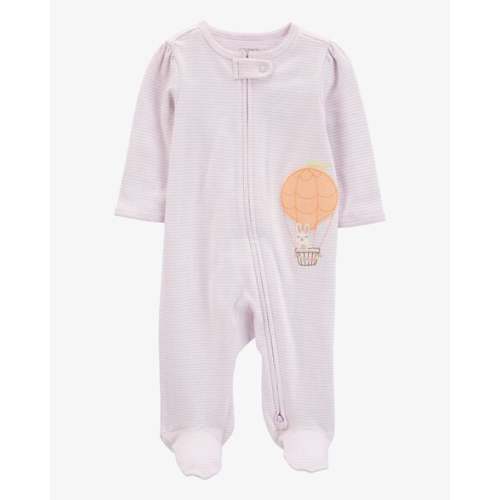 6 months Baby Hot Air Balloon Bunny 2-Way Zip Cotton Sleep & Play Pajamas - Carter's | Carter's