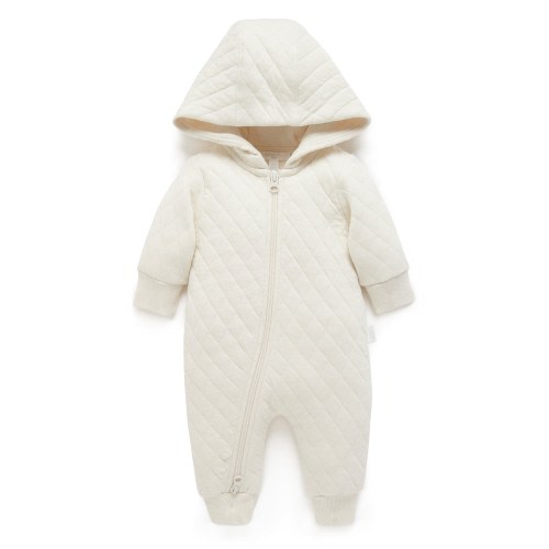 Purebaby Quilted Growsuit | David Jones