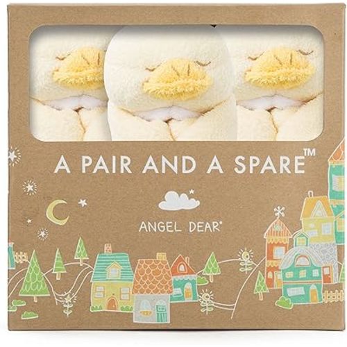 Angel Dear - Yellow Duck, Pair and A Spare Blankie Set