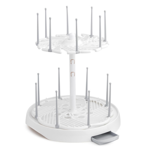 Munchkin® High Capacity Drying Rack for Baby Bottles and Accessories, White