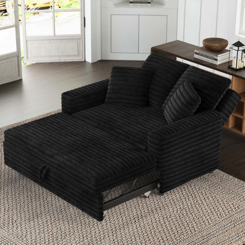 Ultra-soft plush Double Seat Sofa Bed Soft Couch Apartment Sofa