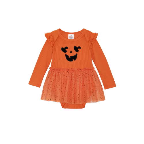 Way to Celebrate Baby Girl Halloween Tutu Dress, Sizes 0-3M, 3-6M, 6-9M
