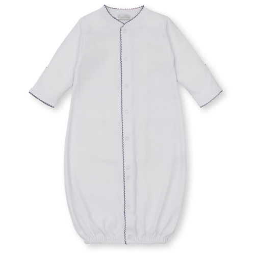 Kissy Kissy Basic Converter Gown - White/Navy