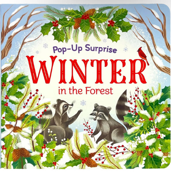 Winter In The Forest Deluxe Lift-a-Flap & Pop-Up Seasons Children's Board Book (Lift-a-flap Surprise)