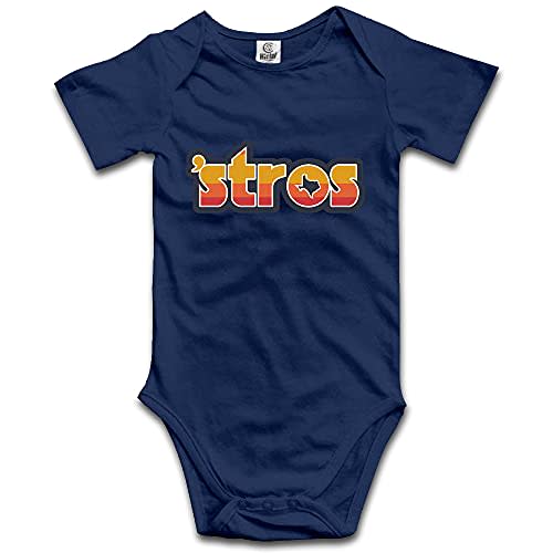 DOQOSESHY Climbing Bodysuit Astro Inspired Stros Throwback Infant Outfit Jumpsuit Romper, 3 Months, Long Sleeve-white