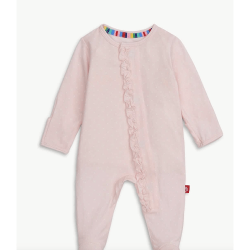 Magnetic Me - Magnetic Footie (Pin Dot Pink)