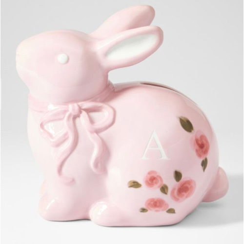 Hand Painted Ceramic Coin Bank