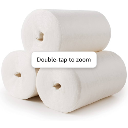 Diaper Liners for Cloth Diapers, 100 Disposable Sheets Per Roll, Made of Soft Material, by Nora's Nursery
