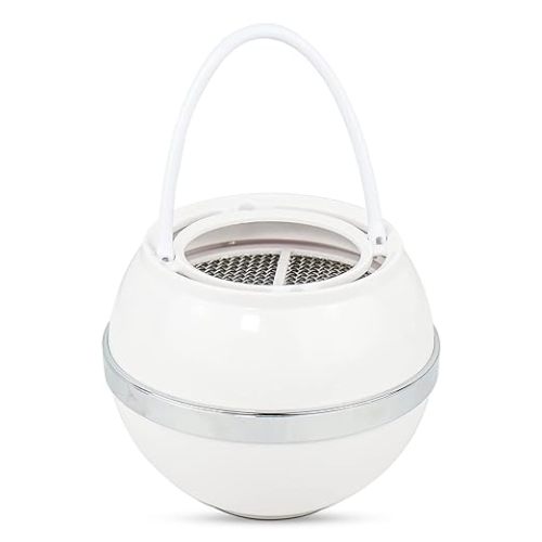 Crystal Quest White Bath Ball Water Filter – Reduces Contaminants for Softer, Smoother Skin - BPA Free
