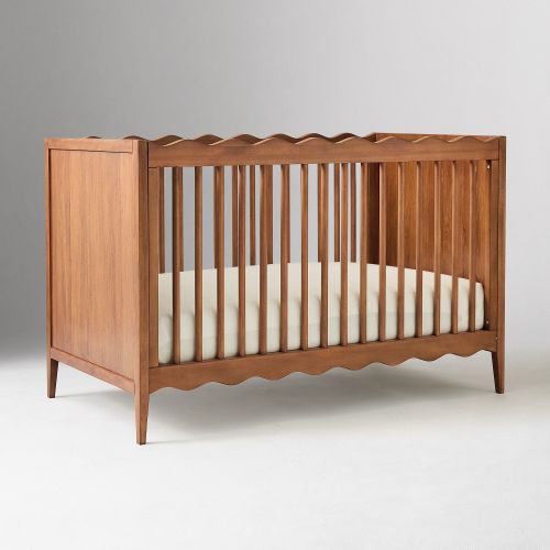 Daisy Convertible Crib in Cool Walnut