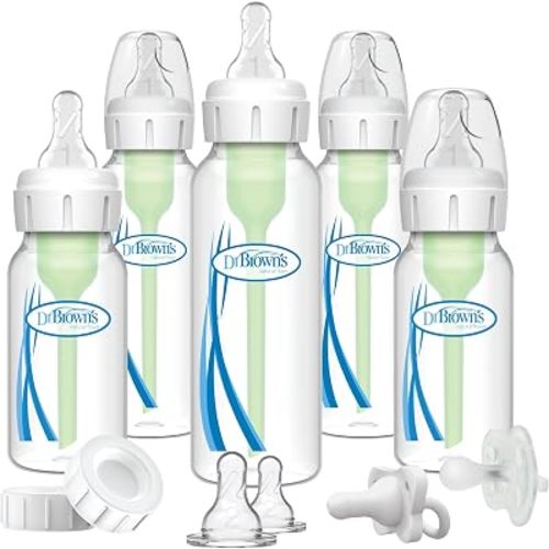 Dr. Brown's Anti-Colic Options+ Narrow Bottle Gift Set, 0m+