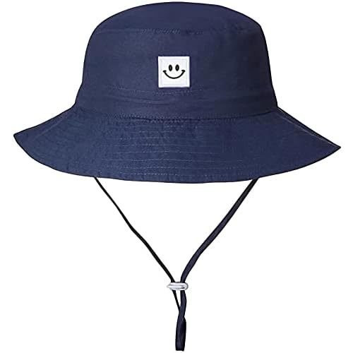 55cube Toddler Sun Hat Beach Bucket Hat for Girls Boys Toddlers