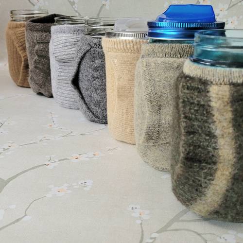 Jar Cozy - pint size - pocket
