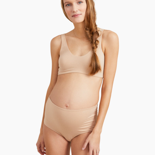 Hatch Collection The High Tuck Brief - Sand, S