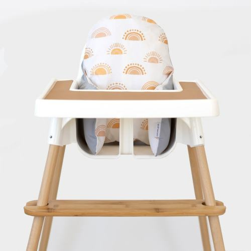 Bamboo Adjustable Highchair Footrest // IKEA Antilop High Chair Foot Rest