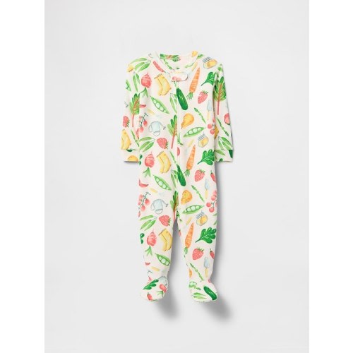Baby Organic Cotton Footed One-Piece