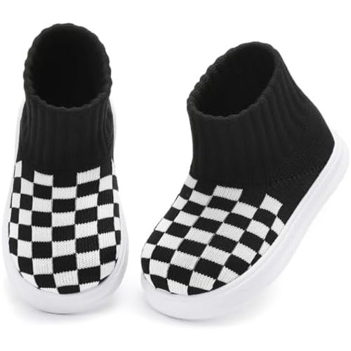 Tiny Explorings Sock Shoes | Toddler Walking Shoes Infant | Baby Sock Shoes | Slip On Baby Sneakers | Baby Shoes 12-18 Months | First Birthday Gifts for Boys Girls