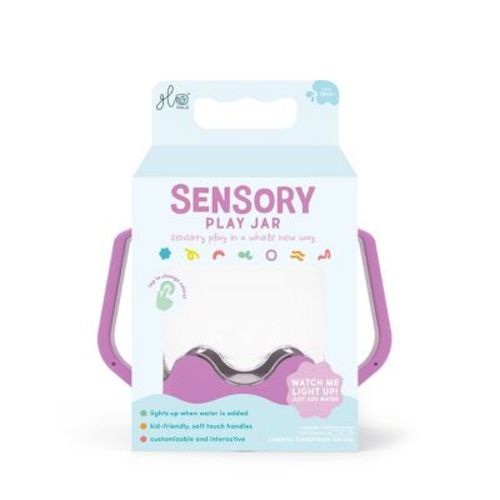 Glo Pals Toddler Sensory Play Jar - Purple