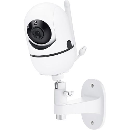 Baby Monitor Mount for HelloBaby HB65/HB40/HB6550/HB66/HB6339/HB6550 Pro, ANMEATE SM935E, 360° Adjustable Baby Camera Wall Mount for Hellobaby Monitor, Two Ways to Install