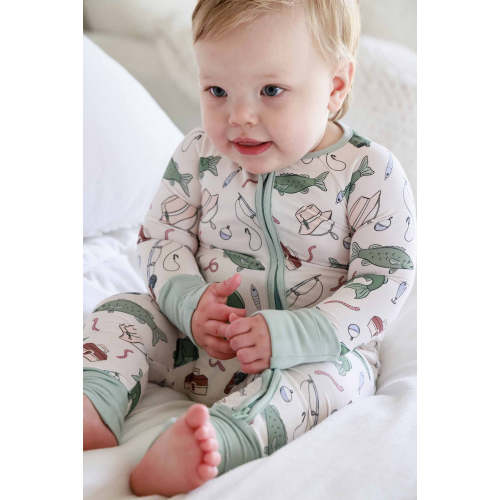 Convertible Zip Romper in Off the Hook | Caden Lane