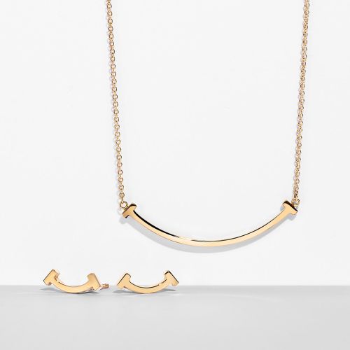 Tiffany T Smile Pendant and Earrings Set, Limited Edition