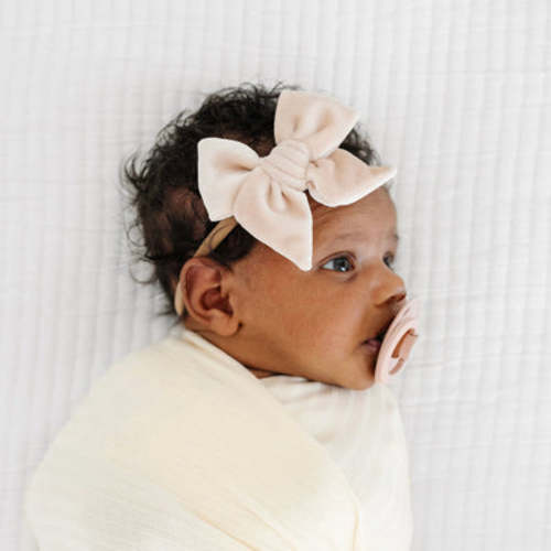 Chiffon Bow - Floral Headband