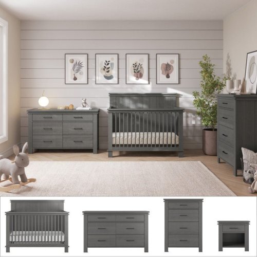 Denman 4 Piece Nursery Set | Nursery Furniture Sets | Child Craft