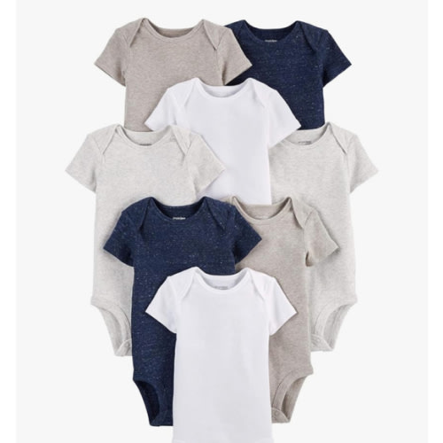 Simple Joys by Carter's Baby 8-Pack Short-Sleeve Bodysuit