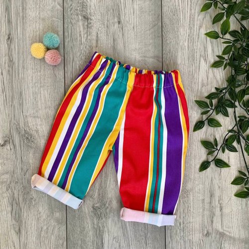 Retro Baby Trousers, Boho Vintage Baby Pants, Quirky Baby Clothes, Floral, Aztec, Striped Baby Clothes, Cotton Baby Clothes