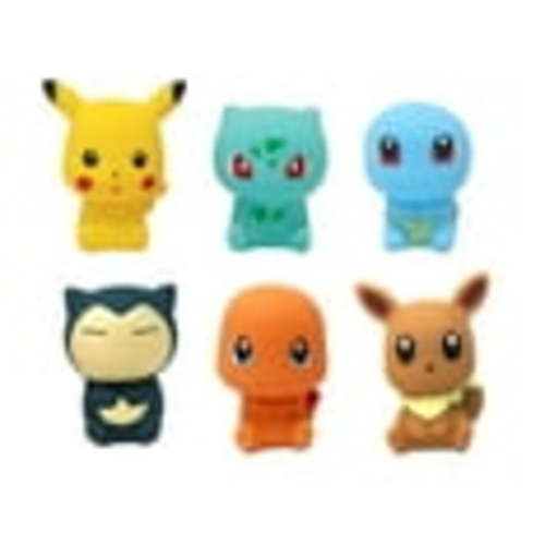 Pọkémọn Squeaking Bath Toy Bundle (Pikachu, Bulbas