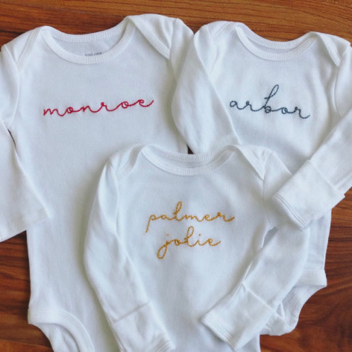 Personalized Baby Bodysuit
