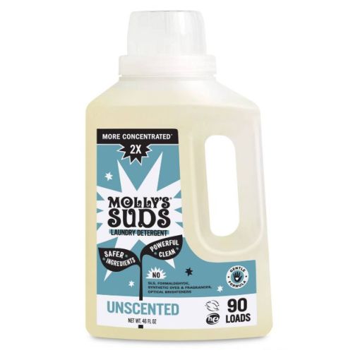Molly's Suds Unscented HE Concentrated Liquid Laundry Detergent 90 Loads - 46 fl oz