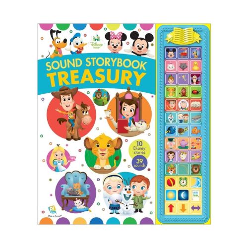 Disney Baby: Sound Storybook Treasury - Large Print By Pi Kids (mixed Media Product)