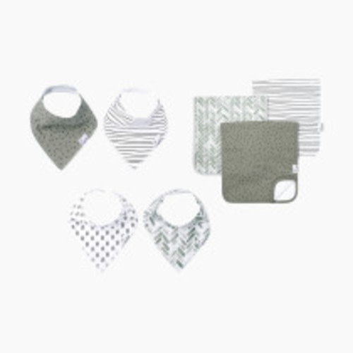 Copper Pearl Bandana Bib and Burp Cloth Bundle - Alta