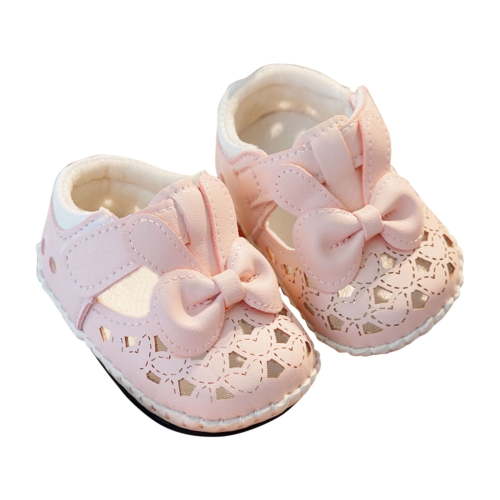 Kureaily Baby Girls Shoes Soft Sole Princess Wedding Dress Mary Jane Light Baby Sneaker Shoes 0-3 Months