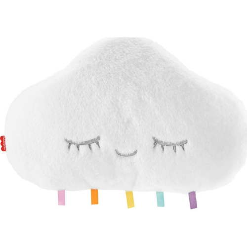 Fisher-Price Twinkle & Cuddle Cloud Soother Baby Sound Machine with Music & Lights, Multicolor