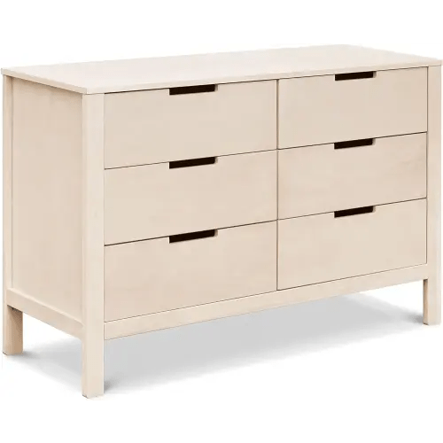 Carter's by DaVinci Double Colby 6-Drawer Dresser, Washed Natural (F11926NX)