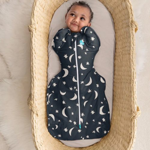 Swaddle Up™ 1.0 TOG Cotton Charcoal Big Sky