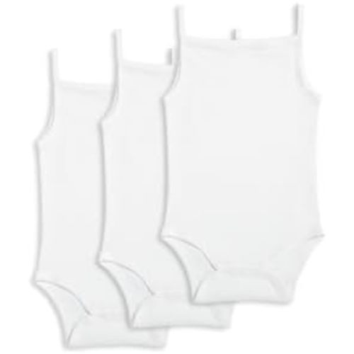 Spaghetti Strap Baby Bodysuit 3-Pack - Ultra Soft 100% Pima Cotton - Organic Cotton Baby Clothes & Infant Clothes