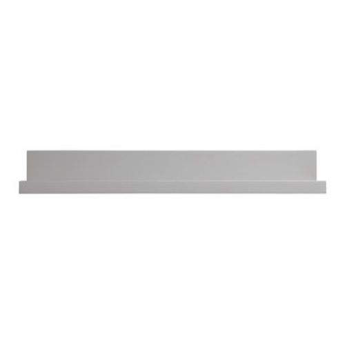 24" Picture Ledge Shelf for Kids' Room Gray - InPlace: Wall Shelf for Kids, MDF Decorative Ledge, 17 lb Capacity