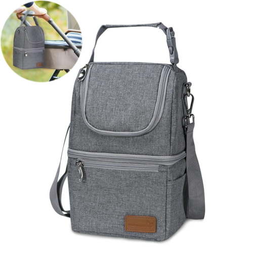 Momcozy Insulated Baby Bottle Bag, Breastmilk Cooler Bag