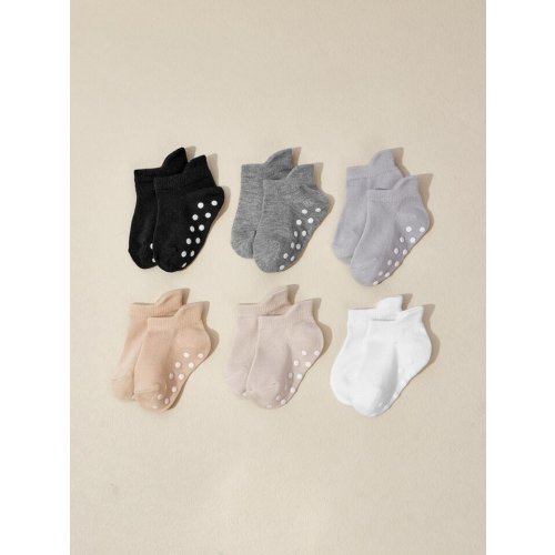6pairs Baby Anti-slip Socks | SHEIN USA