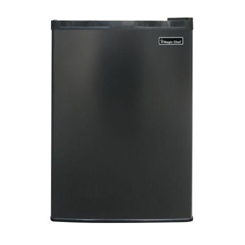 Magic Chef 2.6 cu. ft. Mini Fridge in Black, ENERGY STAR-HMBR265BE1 - The Home Depot
