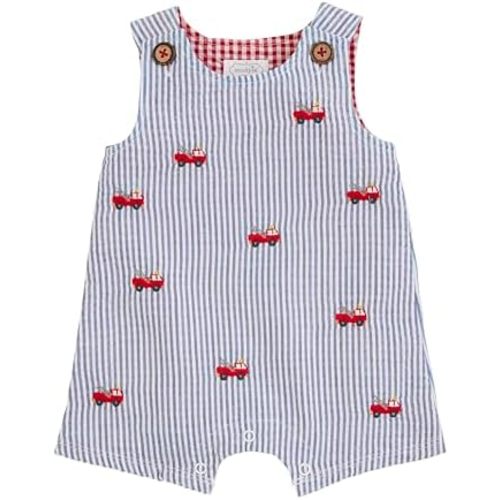 Mud Pie Unisex Baby Baby Boy Firetruck Jonjon;