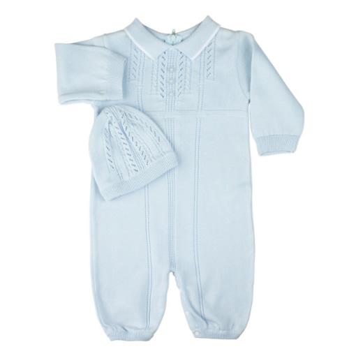 Newborn Baby Boy Coming Home Outfit | Newborn Baby Clothes | Newborn Knitted Outfit | Feltman Brothers