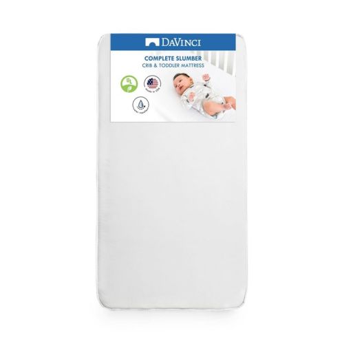 DaVinci Complete Slumber Crib & Toddler Mattress, Greenguard Gold Certified