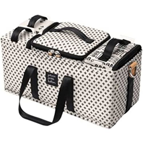Petunia Pickle Bottom Diaper Caddy | 3-in-1 Caddy for Organization | Perfect Baby Caddy to Keep Everything Organized in Diaper Bag, Stroller, or Nursery | Machine Washable | Positive