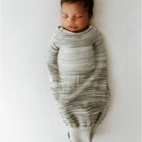 Grey Swaddle Sleep Sack - Small ( 6-12 pounds)